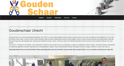 Desktop Screenshot of goudenschaar.net