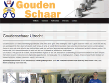 Tablet Screenshot of goudenschaar.net